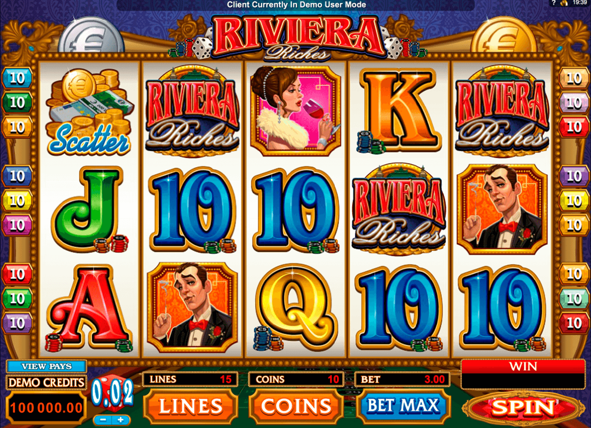 Riviera Riches Providing Jackpot As Rewards